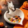 thumbnail image 1 of Dragon Shaped Storage Tray, Decorative Figurine Catchall Organizer for Jewelry Keys Candy Coins and Small Items, Gothic Modern Tabletop Dish for Entryway Bedroom Desk Home Decor Gift, 1 of 6
