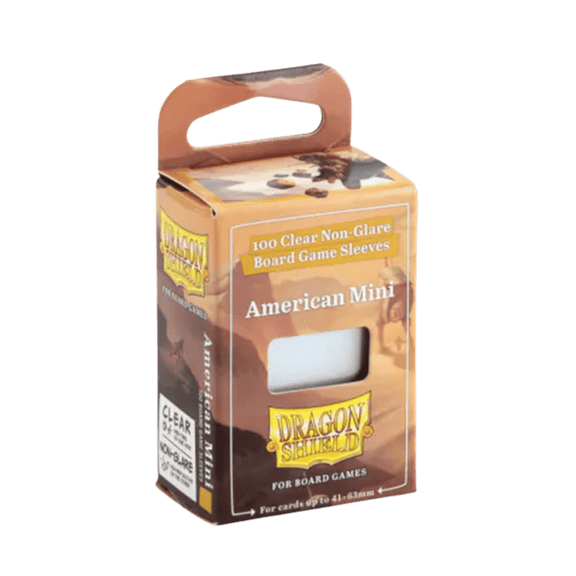 Dragon Shield ATM60201 Deck Protector Board Game Sleeve Dragon Shield American Mini Card Game - 100 Piece