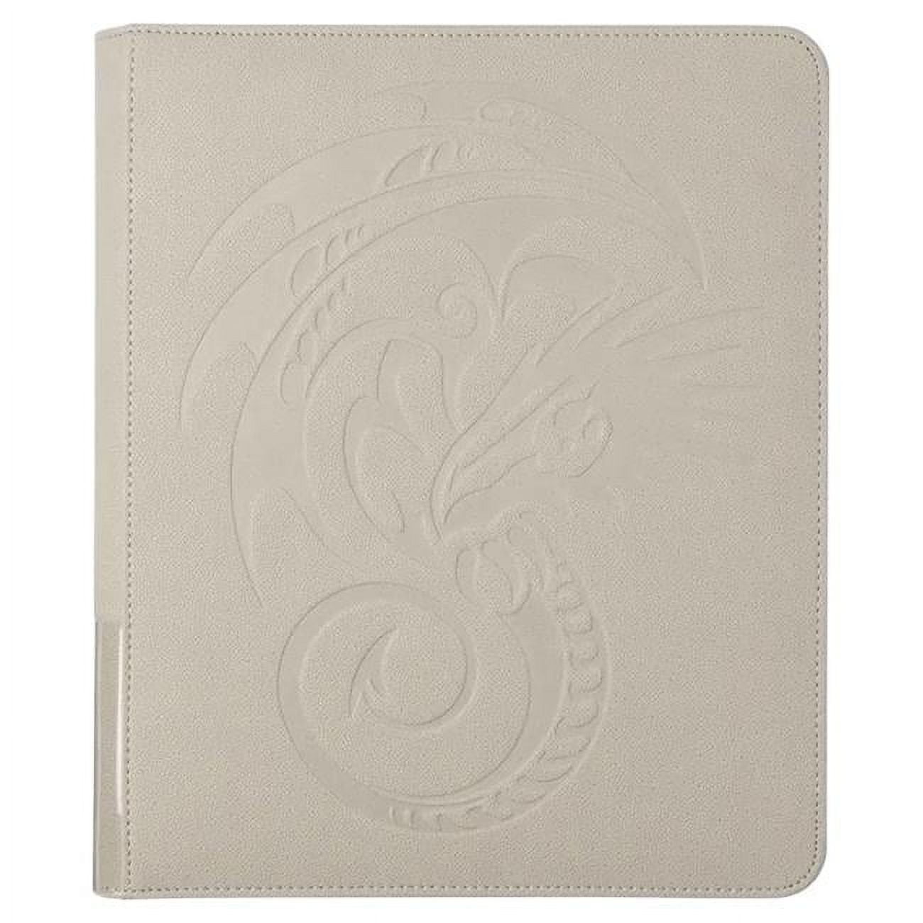Dragon Shield Card Codex Zipster Binder, Ashen White
