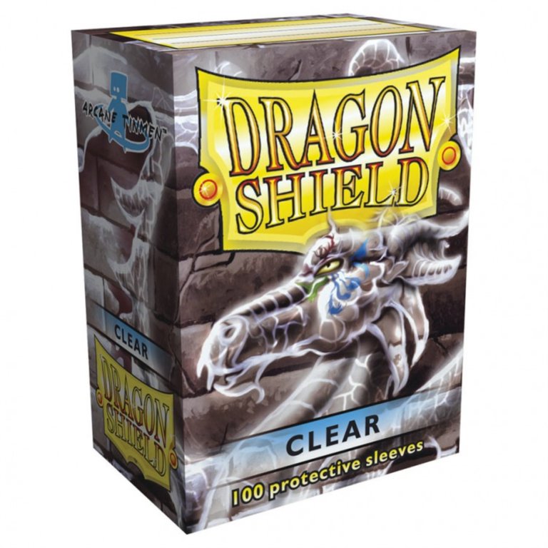 dragon shield card sleeves clear Clear Sleeves  Dragon Shield