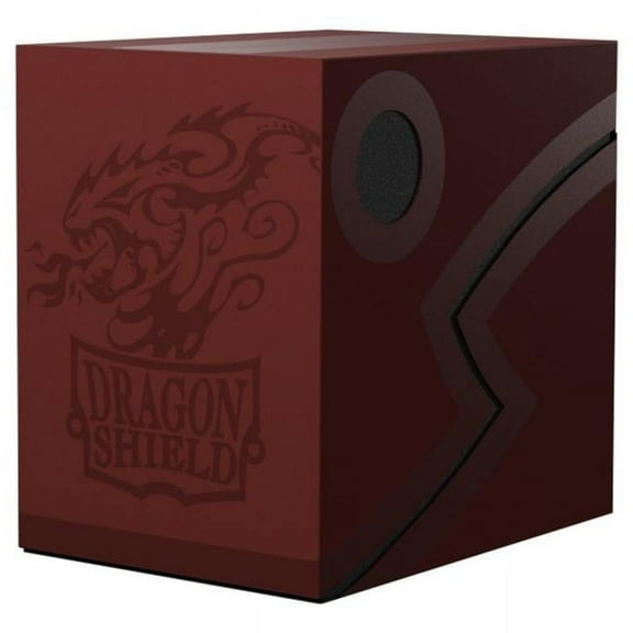 Dragon Shield Double Shell Cards, Blood Red & Black