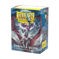 thumbnail image 1 of Dragon Shield, Standard Size TCG card sleeves, 100ct. Matte Dual Metallic Sleeves - Cobalt & Silver, 1 of 7