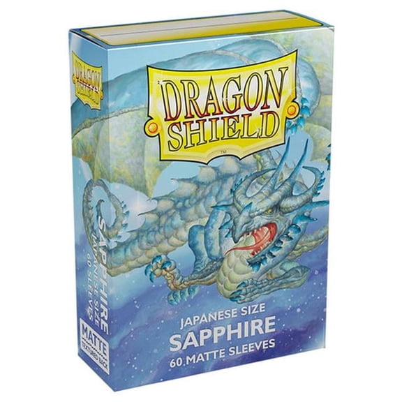 Dragon Shield Japanese Deck Protector Matte Sapphire Card Accessories