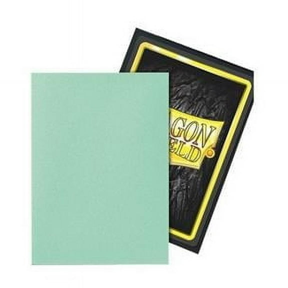 Dragon Shield Japanese Dual Matte Eucalyptus Sleeves, 60 Count