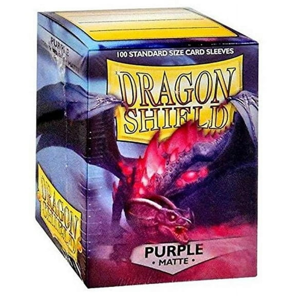 Dragon Shield Matte Card Sleeves, Standard Size, Purple (100ct)