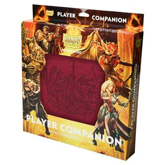 Dragon Shield - RPG Player Companion - Blood Red
