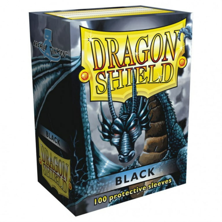 Dragon Shield Sleeves 100 Black Cards 
