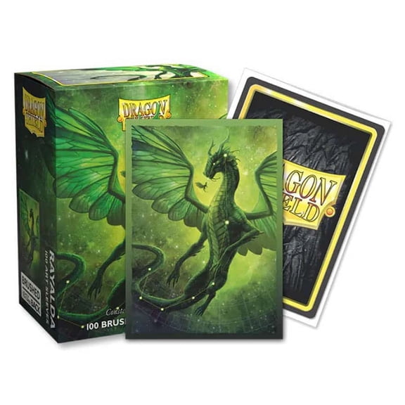 Dragon Shield Sleeves - Dragon Shield Limited Edition Brushed Art: Constellations: Rayalda 100 CT - MTG Card Sleeves are Smooth & Tough - Compatible with Pokemon & Magic The Gathering Cards