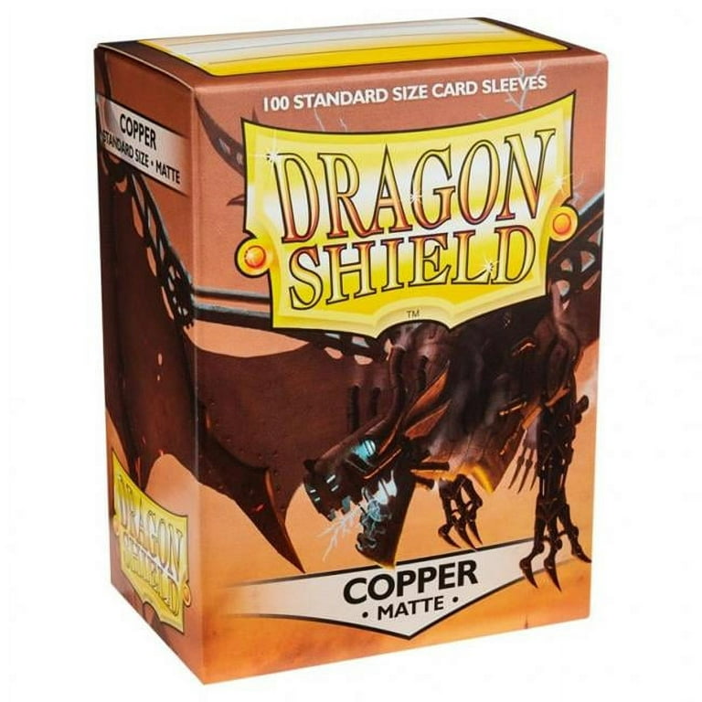 Dragon Shield Sleeves - 100ct - Standard Size Matte Copper
