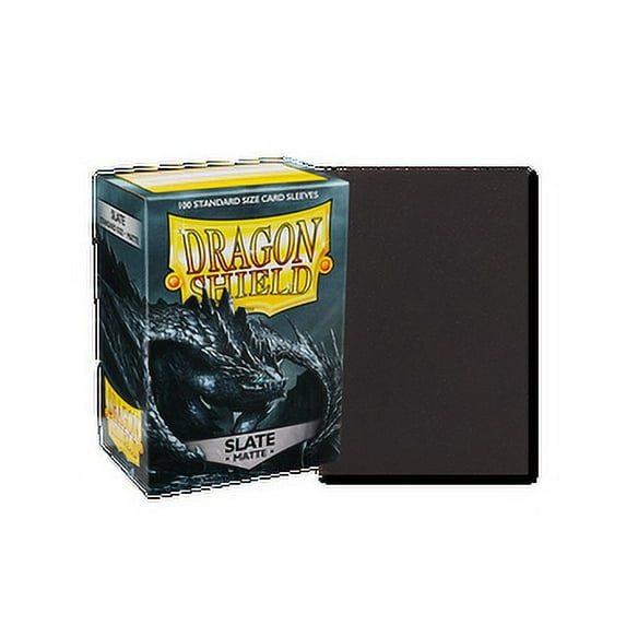 Dragon Shield 100CT Standard Size Deck Protector Matte Sleeves - Slate