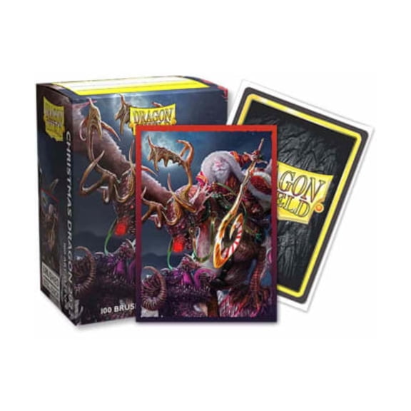 Dragon Shield Art Sleeves - Christmas Dragon 2022 (Standard, 100ct)