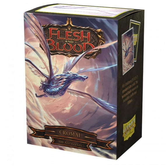 Dragon Shield Sleeves Limited Edition Matte Art: Flesh and Blood: Cromai 100 CT - Compatible with Pokmon, Magic The Gathering Cards & Digimon MTG TCG OCG & Hockey Cards