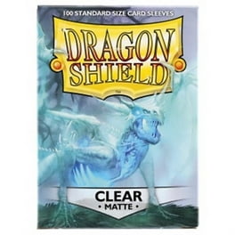 Dragon Shield Sleeves – Matte NonGlare Clear V2 100 CT – Card Sleeves - Smooth & Tough - Compatible with Pokémon, Magic The Gathering Cards & Digimon MTG TCG OCG & Hockey Cards Dragon Shield Sleeves – Matte NonGlare Clear V2 100 CT – Card Sleeves - Smooth & Tough - Compatible with Pokémon, Magic The Gathering Cards & Digimon MTG TCG OCG & Hockey Cards