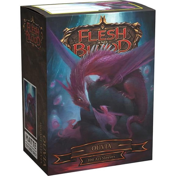 Arcane Tinmen Standard Art Sleeves - Flesh and Blood, Ouvia (100) New