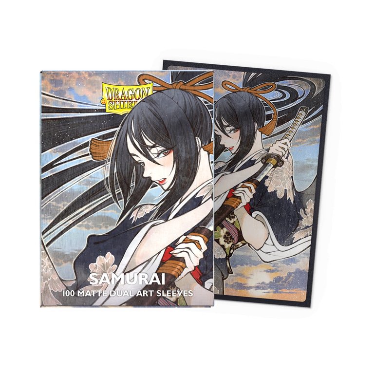 DRAGON SHIELD ドラゴンシールド　サムライ100枚　未開封3個 Dragon Shield Sleeves: Standard Matte Dual Art - Samurai 100ct