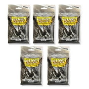 Dragon Shield Smoke Perfect Fit Standard Size Inner Sleeves - Bundle of 5