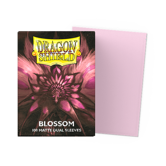 Dragon Shield Matte Dual Standard Size Card Sleeves 100ct - Smooth & Tough Premium TCG Sleeves - Blossom