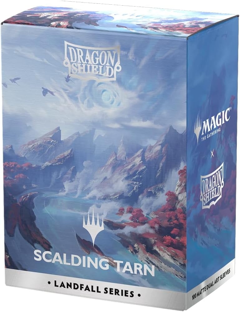 Dragon Shield: Standard 100ct Sleeves - Landfall Series - Scalding Tarn (Dual Matte)