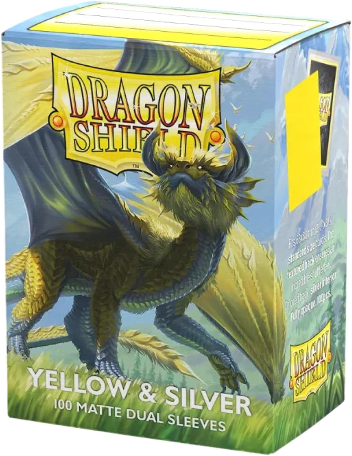 Dragon Shield, Standard size TCG card sleeves, 100ct. Matte Dual