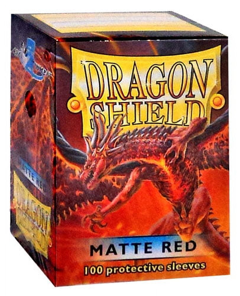 Dragon Shield Standard Sleeves Matte Red