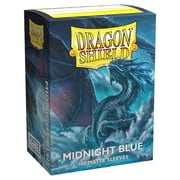 Dragon Shield, Standard size TCG card sleeves, 100ct. Matte Sleeves - Midnight Blue