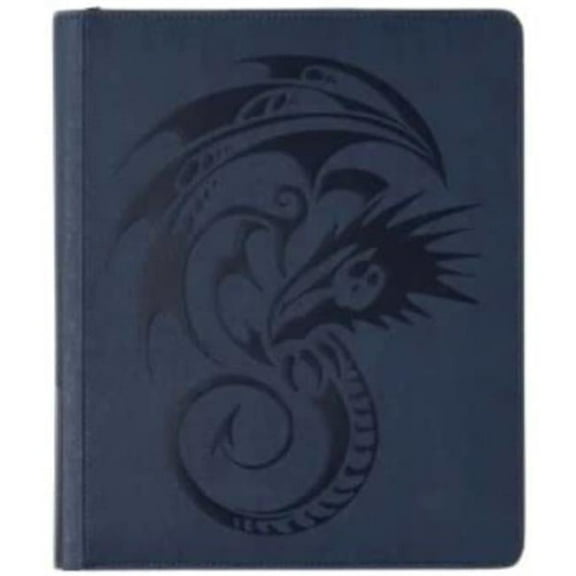 Dragon Shield Zipster Binder, Midnight Blue