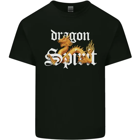 Dragon Spirit Fantasy with a Mythical and Creature and Legendary Unisex T-Shirt, up to size 5XL