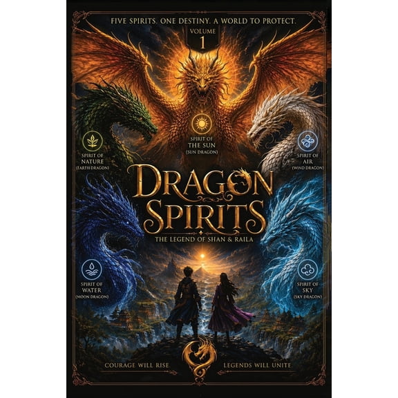 Dragon Spirits (The Legend of Shan & Raila), (Paperback)