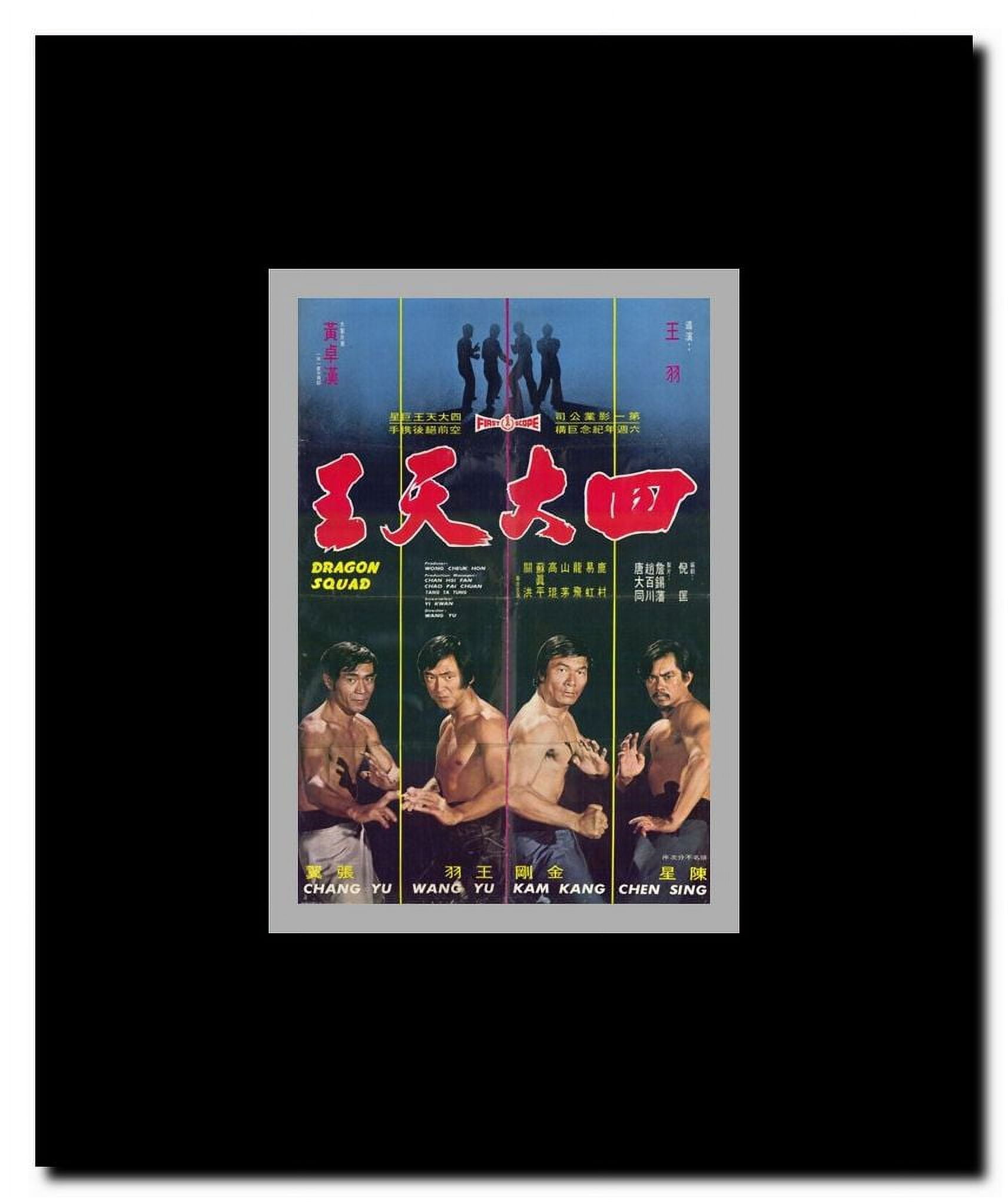 Dragon Squad Framed Movie Poster