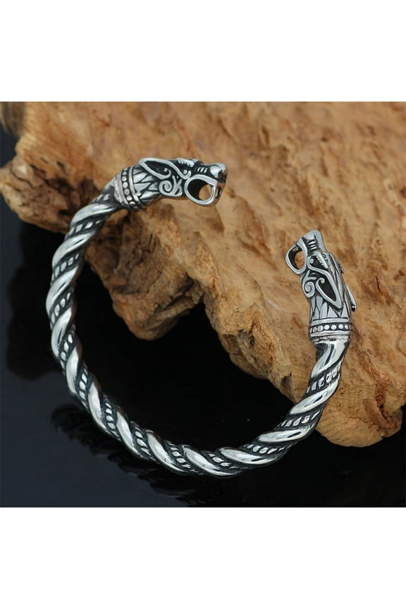 Dragon Stainless steel Bracelet Jewelry Fashion Accessories Viking Bracelet Men Wristband Cuff Bracelets