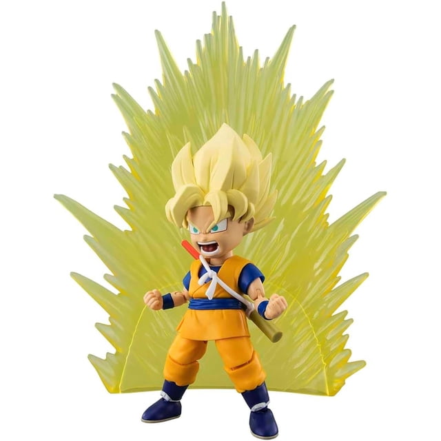 Action Figure Box Set Dragon Stars Series - Dragon Ball Super - Super Saiyan Goku (Mini ...