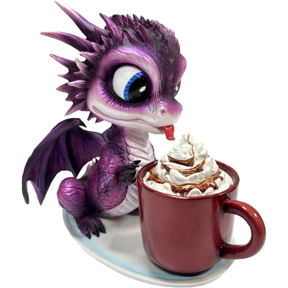 Dragon Statue, Fantasy Dragon Figurine | 5.7"H, Figurine for Decor, or Collectible Statues
