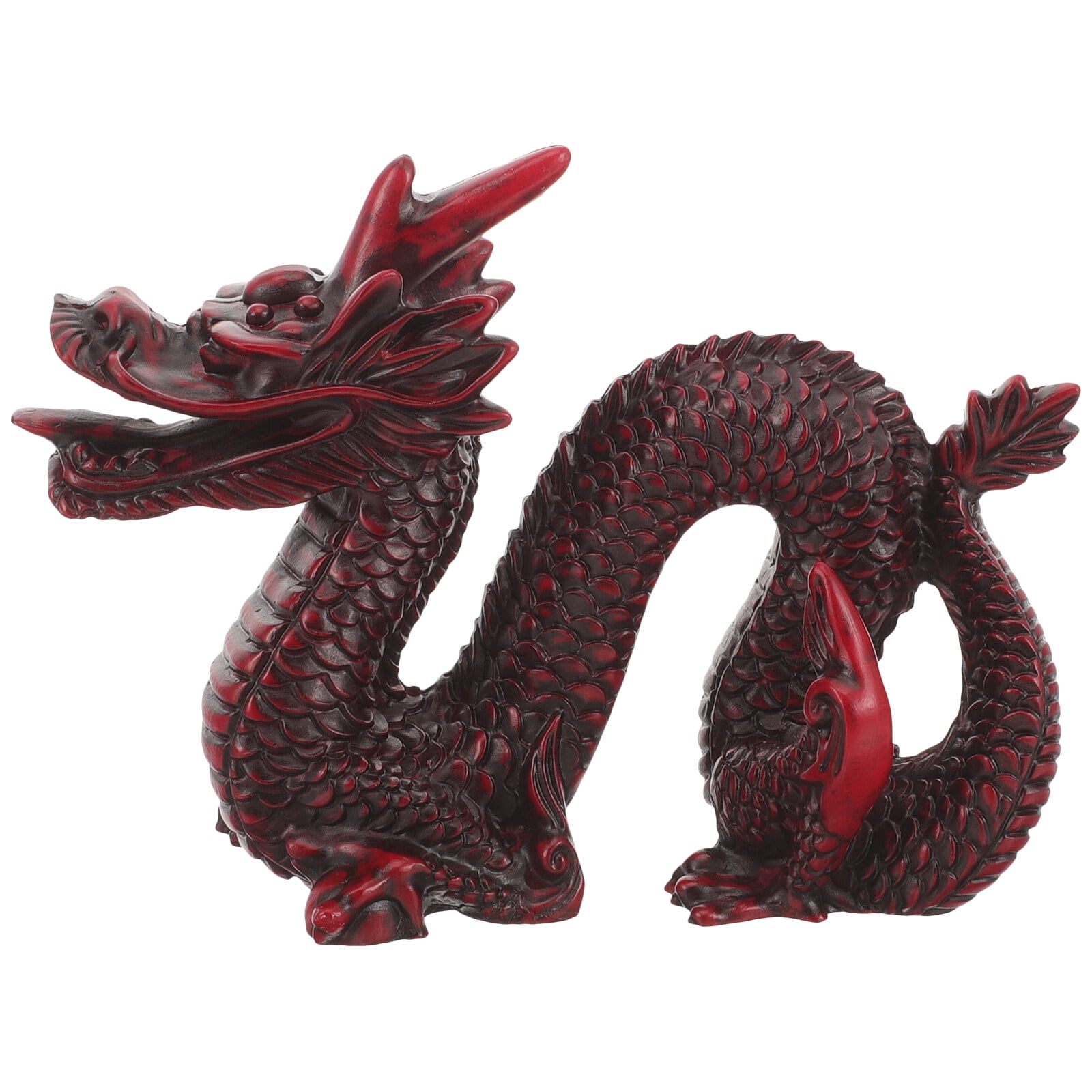 Motorcycle Model Motorcycle Figurine Ornament Photo Prop Red