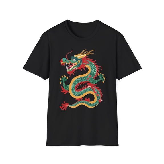 Dragon T Shirt, Dragon Shirt, Shirt with Animals, Animal Shirt
