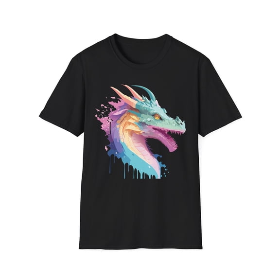 Dragon T Shirt, Dragon Shirt, Shirt with Animals, Animal Shirt