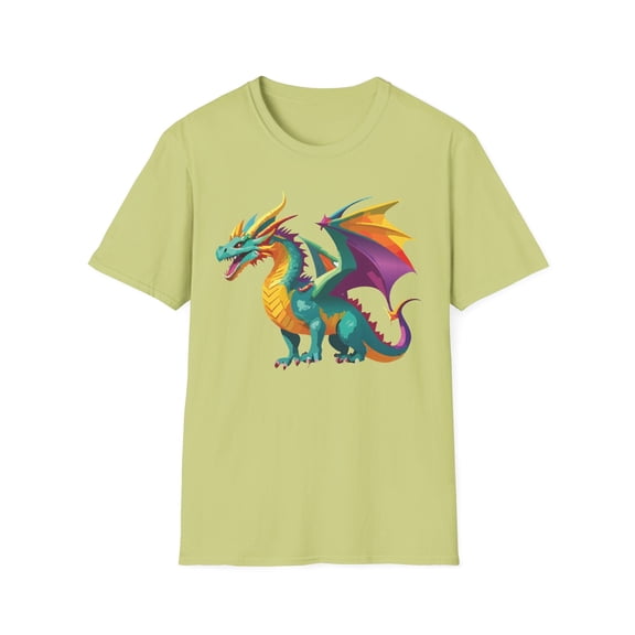 Dragon T Shirt, Dragon Shirt, Shirt with Animals, Animal Shirt