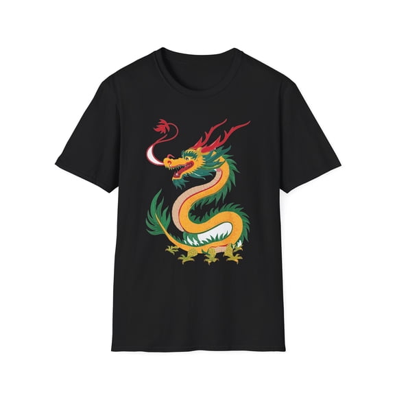 Dragon T Shirt, Dragon Shirt, Shirt with Animals, Animal Shirt