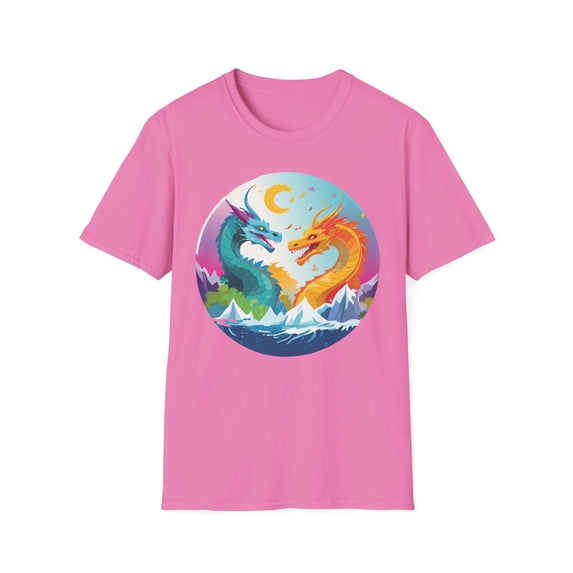 Dragon T Shirt, Dragon Shirt, Shirt with Animals, Animal Shirt