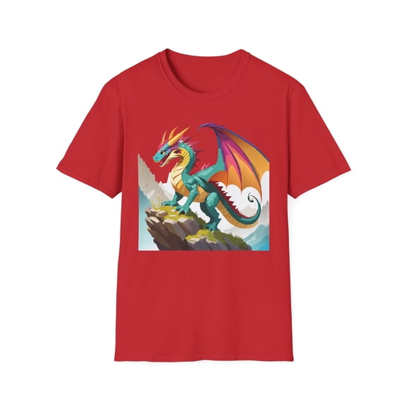 Dragon T Shirt, Dragon Shirt, Shirt with Animals, Animal Shirt