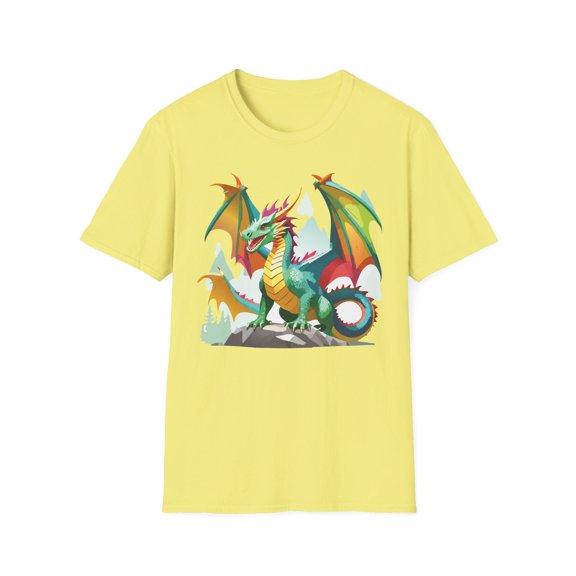 Dragon T Shirt, Dragon Shirt, Shirt with Animals, Animal Shirt