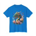 thumbnail image 1 of Dragon T-Shirt, Vintage Dragon Tee, Floral Tees, Dragon Art Design Shirt, Tee Shirt with Dragon 3, 1 of 87