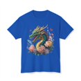thumbnail image 1 of Dragon T-Shirt, Vintage Dragon Tee, Floral Tees, Dragon Art Design Shirt, Tee Shirt with Dragon 3, 1 of 87