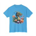 thumbnail image 1 of Dragon T-Shirt, Vintage Dragon Tee, Floral Tees, Dragon Art Design Shirt, Tee Shirt with Dragon 6, 1 of 87