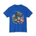 thumbnail image 1 of Dragon T-Shirt, Vintage Dragon Tee, Floral Tees, Dragon Art Design Shirt, Tee Shirt with Dragon 6, 1 of 87