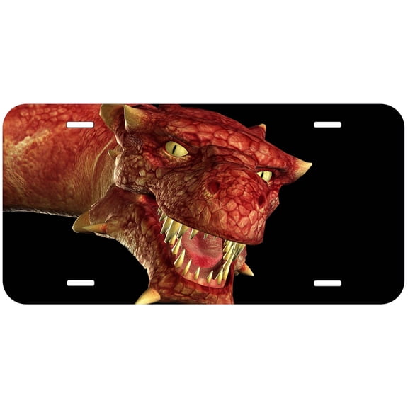 Dragon TAG4 Novelty Car Auto License Plate