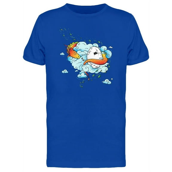 Dragon Taking Care Of Egg T-Shirt Men -Image by Shutterstock, Male Large