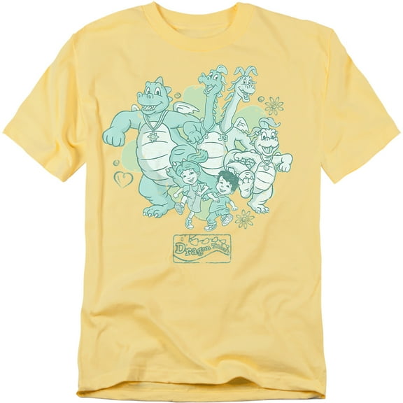 Dragon Tales T-Shirt Group Celebration Unisex Graphic Tee For Men & Women