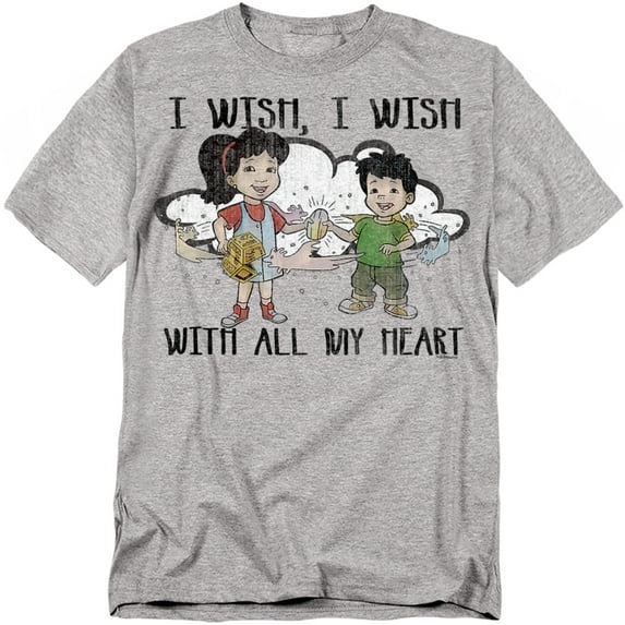 Dragon Tales T-Shirt I Wish With All My Heart Unisex Graphic Tee For Men & Women