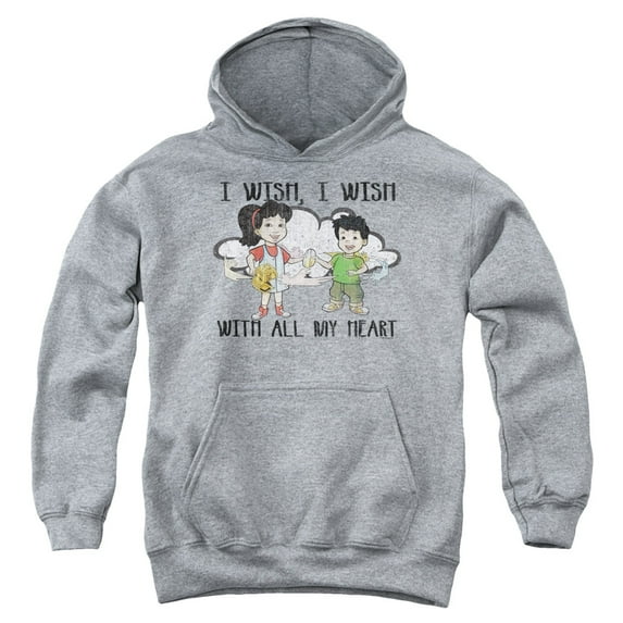 Dragon Tales - I Wish With All My Heart - Youth Hooded Sweatshirt - Large