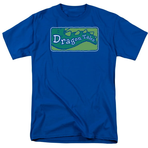 Dragon Tales/Logo Clean S/S Adult 18/1 Royal Blue